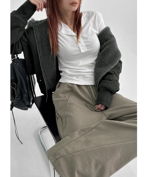 BLACKUP（ブラックアップ）の「[MADE] エクシブファーフードジップ