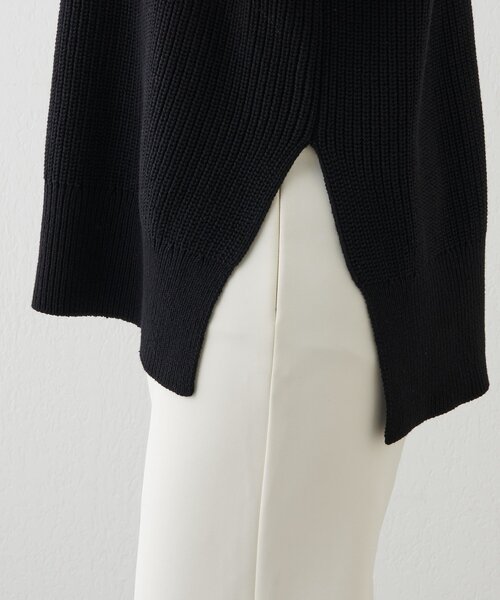 Drawing Numbers（ドローイング ナンバーズ）の「【Drawing Numbers】カタアゼベスト（ニット/セーター・レディース・ライトグレー/ブラック・38）」の6枚目の写真