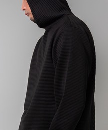 BAYBLO（ベイブロ）の「(SA) ボーダー ジャガード プルオーバーパーカー（パーカー）」