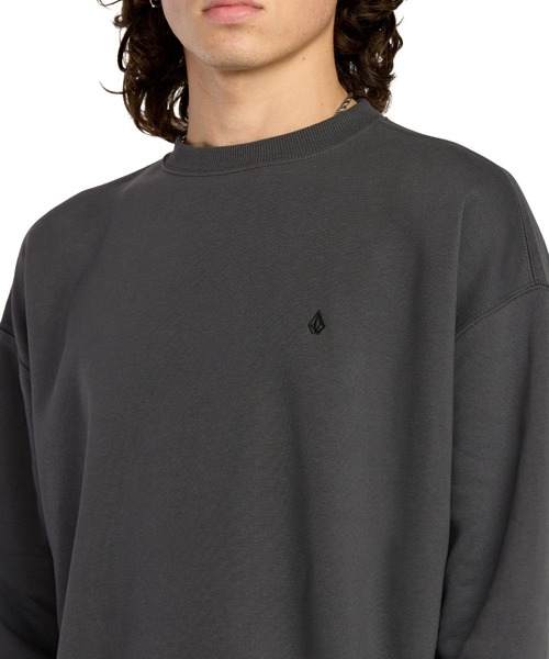 VOLCOM（ボルコム）の「【VOLCOM/ボルコム】SINGLE STONE PW CREW/ボルコムクルーネックライトスウェットトレーナー（Tシャツ/カットソー・メンズ・グレー系その他/ベージュ系その他・MEDIUM/LARGE/X-LARGE）」の12枚目の写真