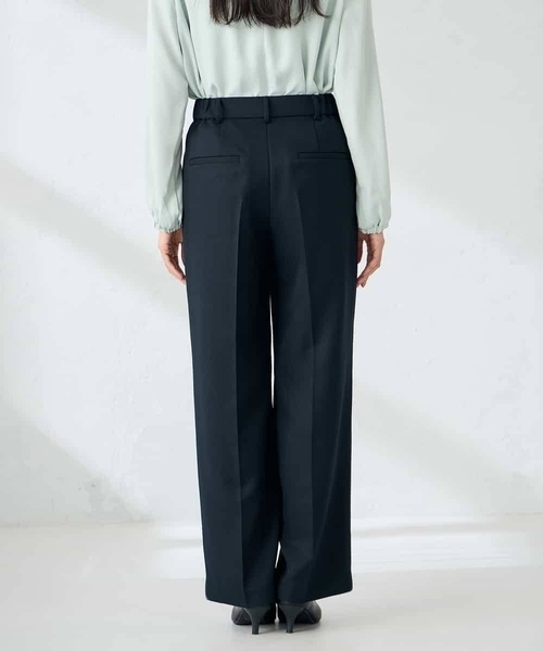 セール】【洗える/イージーケア/ストレッチ】パウダーツイルワイド