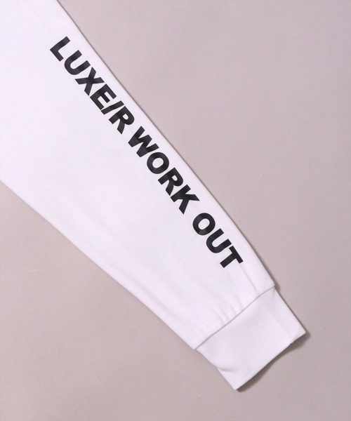 LUXE/R GOLF（ラグジュ ゴルフ）の「(RM)【LUXE/R GOLF】ストレッチ スムース モックネック プルオーバー（Tシャツ/カットソー・メンズ・オフホワイト/オリーブ/ブラック・M/L/XL）」の12枚目の写真