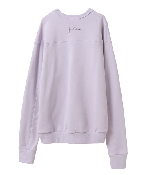 Julier Yoga and Relax（ジュリエヨガアンドリラックス）の「Julier 裏毛スウェットプルオーバー（スウェット・レディース・ブラック/ホワイト/ラベンダー・FREE）」の14枚目の写真