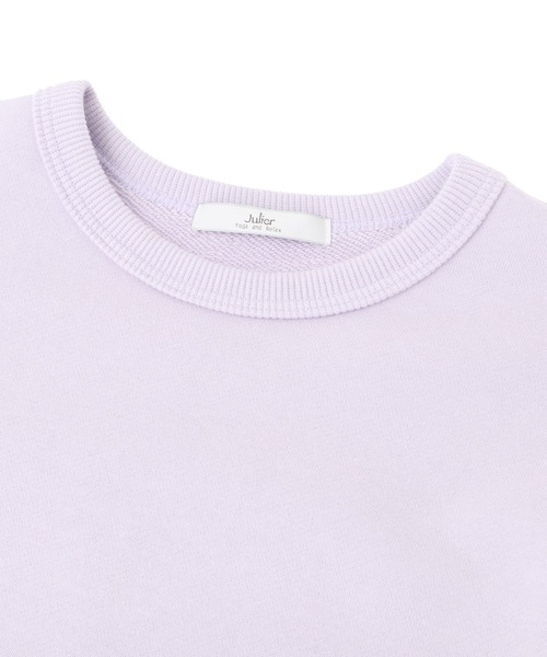 Julier Yoga and Relax（ジュリエヨガアンドリラックス）の「Julier 裏毛スウェットプルオーバー（スウェット・レディース・ブラック/ホワイト/ラベンダー・FREE）」の15枚目の写真