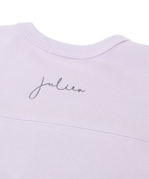 Julier Yoga and Relax（ジュリエヨガアンドリラックス）の「Julier 裏毛スウェットプルオーバー（スウェット・レディース・ブラック/ホワイト/ラベンダー・FREE）」の16枚目の写真