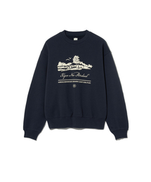 Kijun（キジュン）の「Hotel Pullover UNISEX Navy（スウェット）」