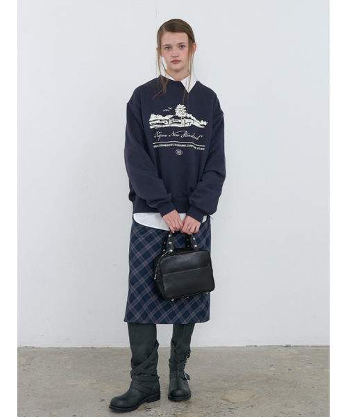 Kijun(キジュン)の「Hotel Pullover UNISEX Navy(スウェット・レディース・その他・SMALL/MEDIUM/LARGE)」の7枚目の写真