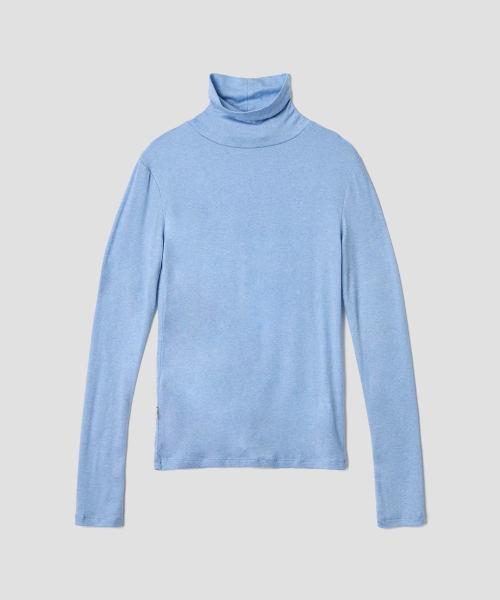 TTUDEMENT（トュードメント）の「BASIC ROLL-NECK PULLOVER_L.BLUE（ニット/セーター・レディース・その他・FREE）」の2枚目の写真