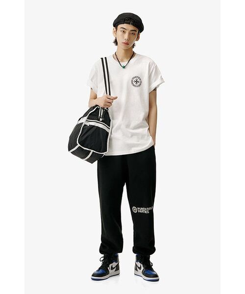 PUNCH DRUNK PARTIES(パンチドランクパーティーズ)の「Circle Logo Narrow Tee (WHITE)(Tシャツ/カットソー・レディース・ホワイト・1/2/3)」の10枚目の写真