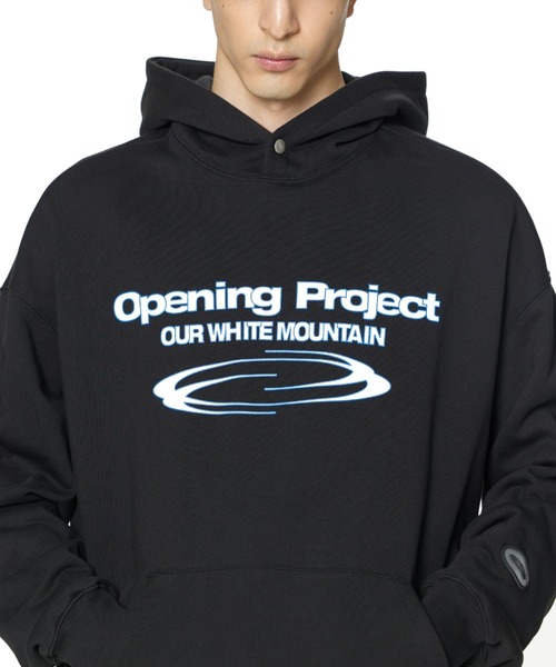Opening Project(オープニングプロジェクト)の「Identity Hoodie / アイデンティティ フーディ(パーカー・メンズ・グレー/ブラック/ネイビー・M/L)」の1枚目の写真