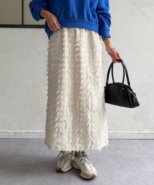 セール】フリンジスカート（スカート）｜Chez toi（シェトワ）の