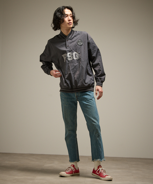 Paris Saint-Germain / パリ・サン＝ジェルマン】 JP Snapline Henley