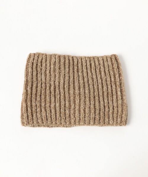 fennica(フェニカ)の「TIME WILL TELL WORKS / ウール ネックウォーマー(マフラー・レディース・グレー/ブラック/ベージュ・ONE SIZE)」の14枚目の写真