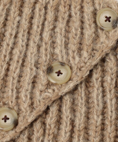 fennica(フェニカ)の「TIME WILL TELL WORKS / ウール ネックウォーマー(マフラー・レディース・グレー/ブラック/ベージュ・ONE SIZE)」の15枚目の写真