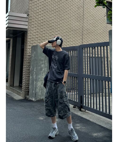 NOMANUAL（NOMANUAL）の「BLACK LETTER T-SHIRT - CHARCOAL（Tシャツ/カットソー・レディース・その他・X-LARGE/LARGE/MEDIUM/SMALL）」の9枚目の写真