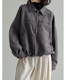 Re:EDIT（リエディ）の「[2025 WINTER PRE ORDER]フェイクスウェードジップブルゾン（ブルゾン）」