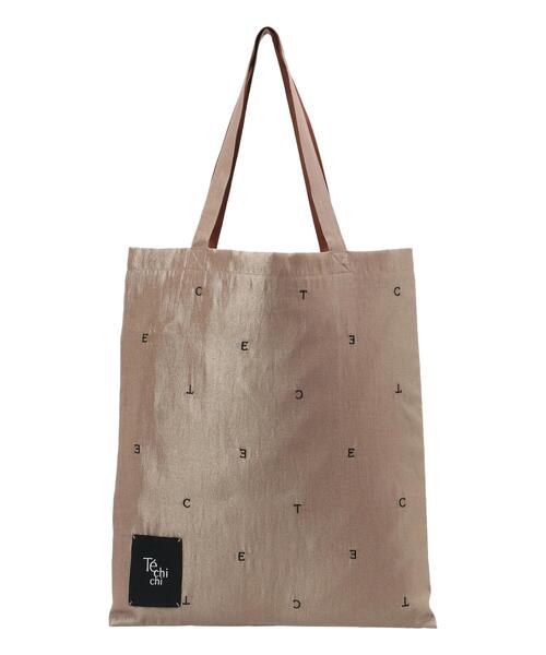 Te chichi（テチチ）の「ファブリックTOTE（ハンドバッグ・レディース・ブラック/ブラウン/ベージュ・F）」の12枚目の写真