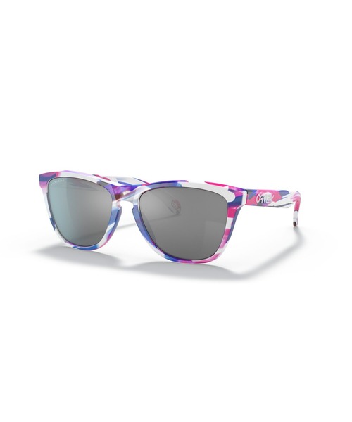 OAKLEY(オークリー)の「オークリー サングラス Frogskins (ローブリッジフィット) Kokoro Collection/コラボ/紫外線対策/OAKLEY(サングラス・メンズ・ホワイト系その他・ONE SIZE)」の1枚目の写真