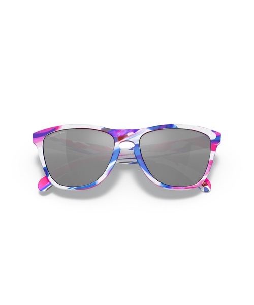 OAKLEY(オークリー)の「オークリー サングラス Frogskins (ローブリッジフィット) Kokoro Collection/コラボ/紫外線対策/OAKLEY(サングラス・メンズ・ホワイト系その他・ONE SIZE)」の4枚目の写真