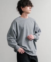 Rocky Monroe（ロッキーモンロー）の「コットンタッチ裏起毛ドルマンスリーブクルーネックスウェットトレーナー（スウェット・メンズ）」