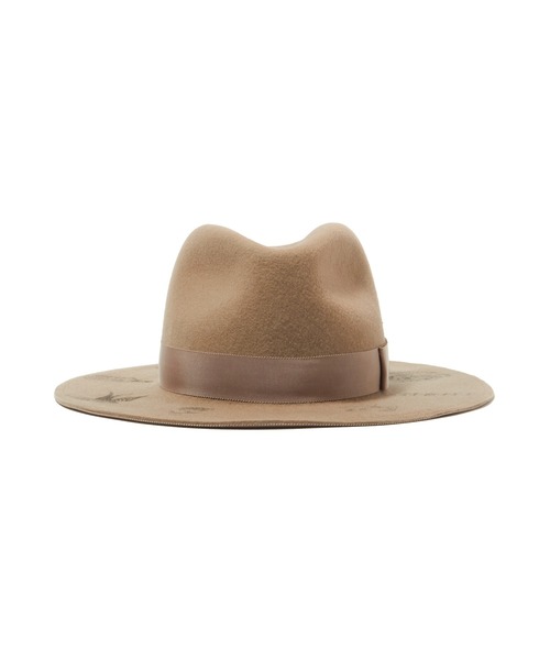 MSML（エムエスエムエル）の「PRINTED WOOL HAT（ハット・メンズ・ブラック/グレイッシュベージュ・M/L）」の10枚目の写真