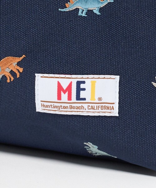 MEI（メイ）の「【別注】＜MEI＞レッスン トートバッグ（恐竜） / キッズ（トートバッグ・キッズ・ネイビー・FREE）」の9枚目の写真