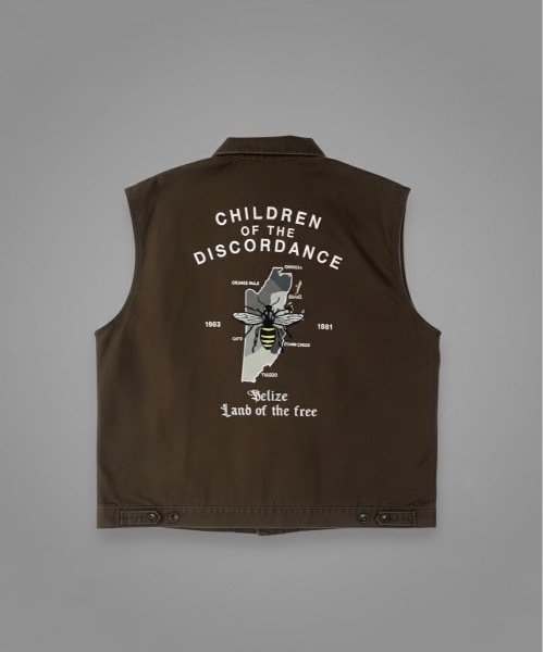 Children of the discordance（チルドレン オブ ザ ディスコ-ダンス）の「children of the discordance ×DICKEIS SOUVENIR JACKET / DISDICJK-001（スカジャン・メンズ・ブラウン/ブラック・2/1/3）」の7枚目の写真