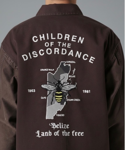 Children of the discordance（チルドレン オブ ザ ディスコ-ダンス）の「children of the discordance ×DICKEIS SOUVENIR JACKET / DISDICJK-001（スカジャン・メンズ・ブラウン/ブラック・2/1/3）」の8枚目の写真