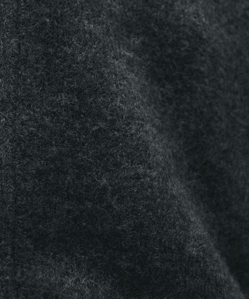 Adoon plain（アドーンプレーン）の「Silver Plate Knit Poro Shirt / シルバープレートニットポロシャツ（ニット/セーター・メンズ・ブルー/チャコールグレー/ボルドー/ブラウン・LARGE/MEDIUM）」の8枚目の写真