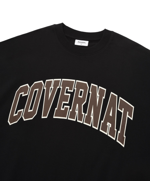 COVERNAT(カバーナット)の「アーチロゴドロップフィットスウェットブラック(スウェット・レディース・その他・LARGE/SMALL/MEDIUM/X-LARGE)」の3枚目の写真