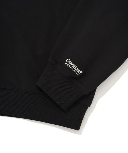 COVERNAT(カバーナット)の「アーチロゴドロップフィットスウェットブラック(スウェット・レディース・その他・LARGE/SMALL/MEDIUM/X-LARGE)」の4枚目の写真