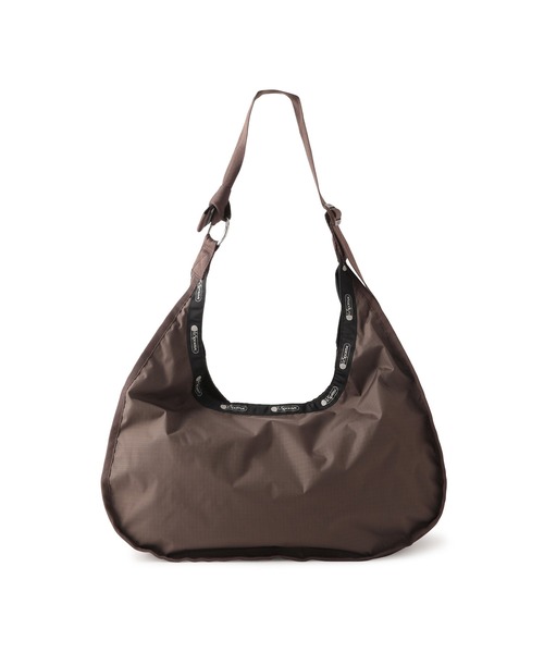 LeSportsac（レスポートサック）の「【LeSportsac for ADAM ET ROPE'】LARGE SPORTSAC LT (SOLID)（ショルダーバッグ・レディース・ブラック/ブラウン・FREE）」の7枚目の写真