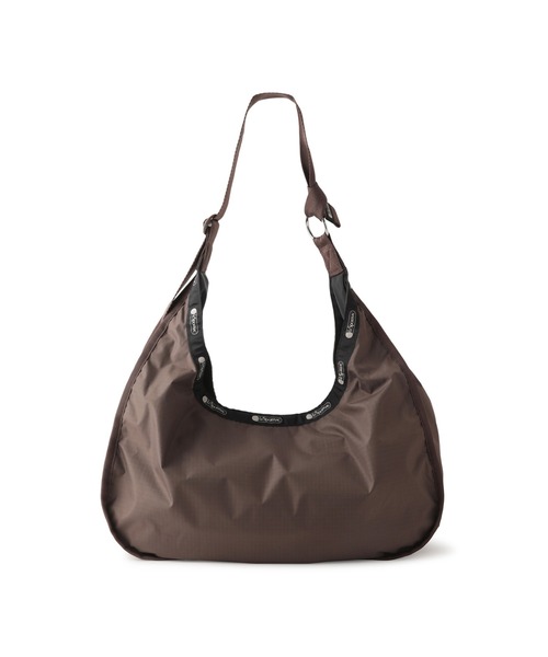 LeSportsac（レスポートサック）の「【LeSportsac for ADAM ET ROPE'】LARGE SPORTSAC LT (SOLID)（ショルダーバッグ・レディース・ブラック/ブラウン・FREE）」の9枚目の写真