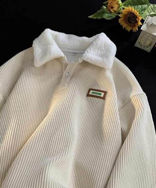 REBALANCE（リバランス）の「メンズコーデュロイポロスウェット（スウェット・メンズ・C/B/A・X-LARGE/LARGE/MEDIUM）」の14枚目の写真