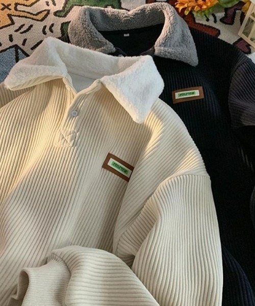 REBALANCE（リバランス）の「メンズコーデュロイポロスウェット（スウェット・メンズ・C/B/A・X-LARGE/LARGE/MEDIUM）」の17枚目の写真