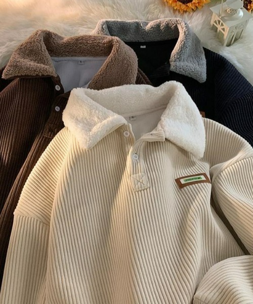 REBALANCE（リバランス）の「メンズコーデュロイポロスウェット（スウェット・メンズ・C/B/A・X-LARGE/LARGE/MEDIUM）」の20枚目の写真