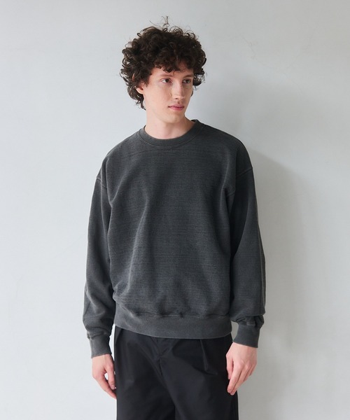 セール】【NewAnce】≪日本製≫PigmentDye Over Sweater / ピグメント