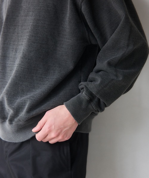 セール】【NewAnce】≪日本製≫PigmentDye Over Sweater / ピグメント