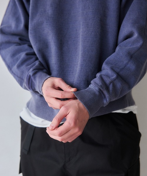 セール】【NewAnce】≪日本製≫PigmentDye Over Sweater / ピグメント