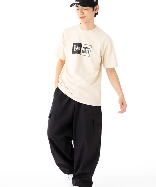 NEW ERA(ニューエラ)の「ニューエラ 半袖Tシャツ ボックスロゴ(Tシャツ/カットソー・メンズ・ベージュ/グレー/ブラック/ホワイト・XXL/XL/M/S/L)」の18枚目の写真
