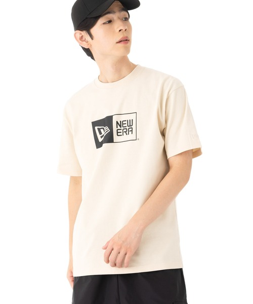 NEW ERA(ニューエラ)の「ニューエラ 半袖Tシャツ ボックスロゴ(Tシャツ/カットソー・メンズ・ベージュ/グレー/ブラック/ホワイト・XXL/XL/M/S/L)」の16枚目の写真