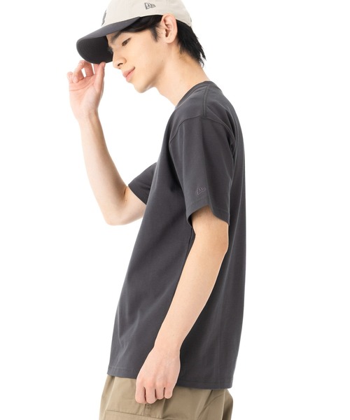 NEW ERA(ニューエラ)の「ニューエラ 半袖Tシャツ ボックスロゴ(Tシャツ/カットソー・メンズ・ベージュ/グレー/ブラック/ホワイト・XXL/XL/M/S/L)」の8枚目の写真