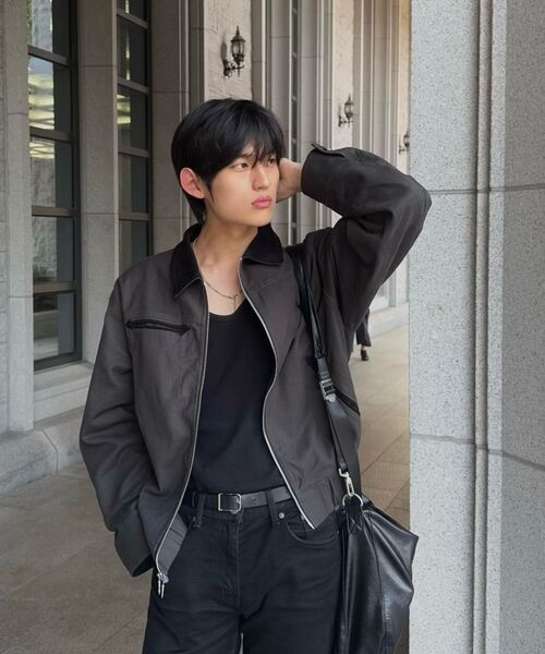IDWS（アイドンワナセル）の「Hatch Work Jumper Charcoal（その他アウター・レディース・その他・1/2）」の8枚目の写真