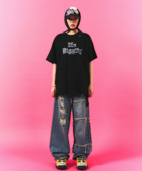 SCHISM INDUCING(スキズムインデューシング)の「NO DIGGITY T SHIRT BLACK(Tシャツ/カットソー・レディース・その他・MEDIUM/LARGE)」の8枚目の写真