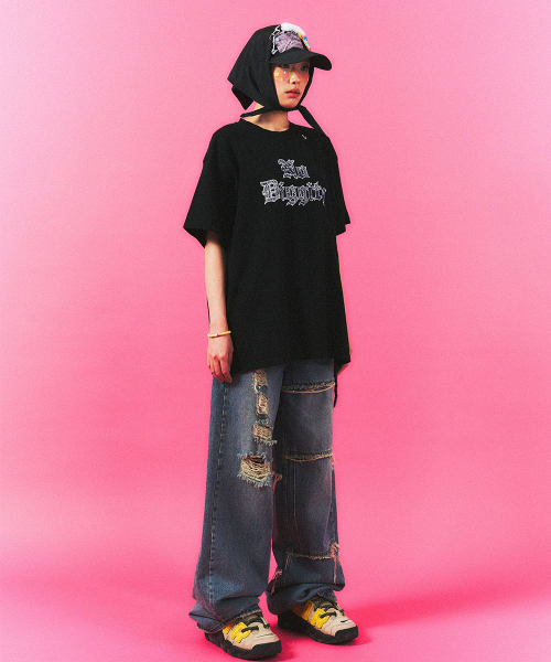 SCHISM INDUCING(スキズムインデューシング)の「NO DIGGITY T SHIRT BLACK(Tシャツ/カットソー・レディース・その他・MEDIUM/LARGE)」の9枚目の写真