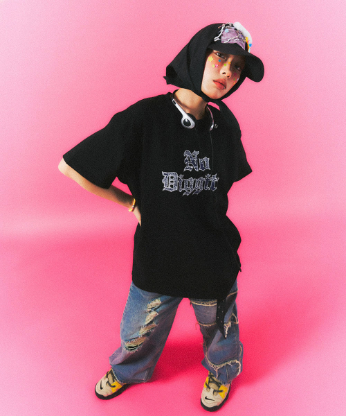 SCHISM INDUCING(スキズムインデューシング)の「NO DIGGITY T SHIRT BLACK(Tシャツ/カットソー・レディース・その他・MEDIUM/LARGE)」の13枚目の写真