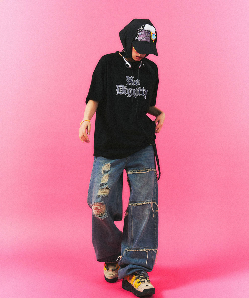 SCHISM INDUCING(スキズムインデューシング)の「NO DIGGITY T SHIRT BLACK(Tシャツ/カットソー・レディース・その他・MEDIUM/LARGE)」の16枚目の写真