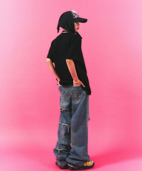 SCHISM INDUCING(スキズムインデューシング)の「NO DIGGITY T SHIRT BLACK(Tシャツ/カットソー・レディース・その他・MEDIUM/LARGE)」の20枚目の写真