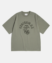 ESPIONAGE（エスピオナジ）の「Travis Marines Heavyweight Tee Stone（Tシャツ/カットソー）」