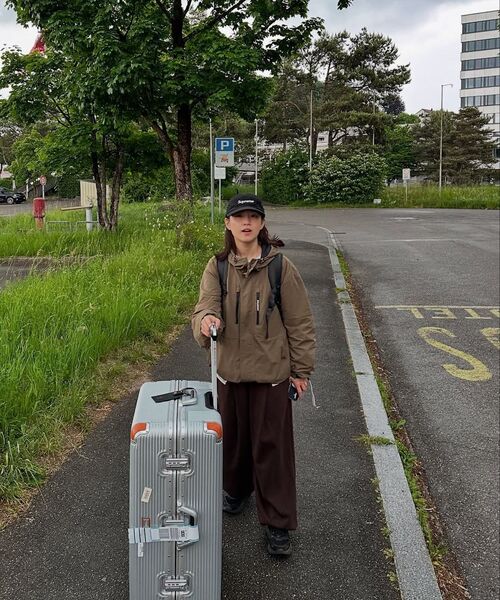 bounDary(バウンダリー)の「ワンタッチストリングロングスウェットパンツ【ブラウン】(スウェットパンツ・レディース・その他・MEDIUM/LARGE/X-LARGE)」の10枚目の写真
